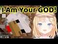 Amelia Becomes a GOD in 1 Block MineCraft! (Hololive EN)
