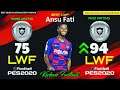 BEST SILVER ATTACKERS FT. 94 ANSU FATI | PES 20 MOBILE & CONSOLE