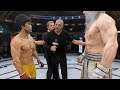 Bruce Lee vs. Zeus The God - EA Sports UFC 4 - Epic Fight 🔥🐲