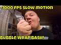 Bubble Wrap Bash! (Testing durability + 1000 fps slow motion)