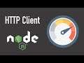 Can We Double the Node js HTTP Client Throughput?