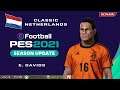 E. DAVIDS face+stats (Classic Netherlands) How to create in PES 2021