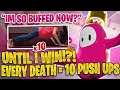 Fall Guys but Every DEATH = 10 PUSH UPS *GONE WRONG!?*