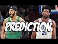 I'm Still Scared of the 76ers | Celtics Sixers Prediction