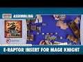 Mage Knight Insert from E-Raptor - Assembly timelapse video