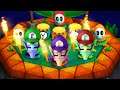 Mario Party: The Top 100 All Brain & Sport Minigames #34 Waluigi vs Peach vs Mario vs Yoshi