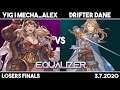 Mecha_Alex (Ladiva) vs Drifter Dane (Katalina) | GBFV Losers Finals | Equalizer #4