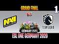 NAVI vs Liquid Game 1 | Bo5 | GRAND FINAL ESL ONE Germany 2020 | DOTA 2 LIVE