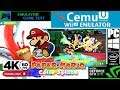 Paper Mario: Color Splash Cemu 1.15.10 + Shader Cache Test Resolution 4K UHD 60FPS GTX 970