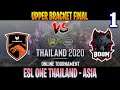 TNC vs BOOM Game 1 | Bo3 | Upper Bracket Final ESL ONE THAILAND ASIA 2020 | DOTA 2 LIVE
