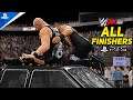 WWE 2K16 on PS5 All Finishers! 4K 60FPS