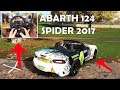 ABARTH 124 SPIDER 2017 - monster skin 🔴 FORZA HORIZON 4 - LOGITECH G29