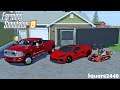 Buying 2020 C8 Corvette! | Backyard Go Kart Track! | New Go Kart | Homeowner | Farming Simulator 19