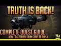 Destiny 2 | Truth Returns! Complete Exotic Quest Guide