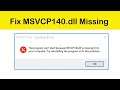 Easy Solve MSVCP140.dll Missing in Windows 10 (2021) | New Methods