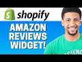 How To Add Amazon Reviews To Shopify 2022