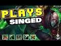 Las MEJORES Jugadas con SINGED | SINGED Plays League of Legends 2021