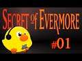 Let's Play Secret of Evermore [blind] #01 - "Hat die Katze geschmeckt?"