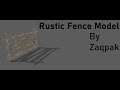 Metamorphosen Project | Rustic Fence Model, By Zaqpak | Mjolnir Studios