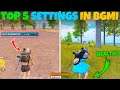 NEW BASIC SETTINGS 1.6 UPDATE  IN BGMI AND PUBG MOBILE🔥BEST TIPS AND TRICKS TO BE A PRO PLAYER MEW2