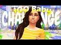 OUR FIRST BABY IS HERE!! 100 BABY CHALLENGE | (Part 142) The Sims 4: Let's Play
