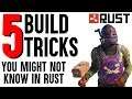 Rust Base Building - 5 Rust Base Building Tricks You May Not Know