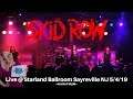 Skid Row - LIVE - 30th Anniversary Tour @ Starland Ballroom NJ 5/4/19 *cramx3 concert experience*
