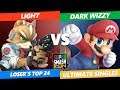SSC 2019 SSBU - Rogue Light (Fox) VS MVG Dark Wizzy (Mario) Smash Ultimate Loser's Top 24