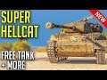 Super Hellcat Gift + Many Rewards! | World of Tanks Super Hellcat Gameplay Review