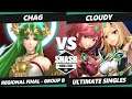 SWT CA RF Group B - Chag (Palutena) Vs. Cloudy (Joker, Pyra Mythra) SSBU Ultimate Tournament