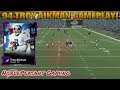 94 TROY AIKMAN GAMEPLAY!  MADDEN 20