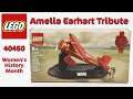 Amelia Earhart Tribute - Women's History Month - 2021 Lego set