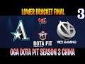 Aster vs VG Game 3 | Bo3 | Lower Bracket Final AMD SAPPHIRE OGA DOTA PIT S3 CHINA | DOTA 2 LIVE
