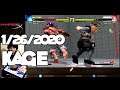 【BeasTV Highlight】1/26/2020 Street Fighter V カゲ配信 Kage stream