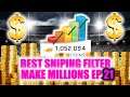 BEST SNIPING FILTERS TO MAKE MILLIONS OF COINS! | MADDEN 19 ULTIMATE TEAM