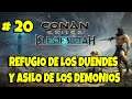 Conan Exiles: Isla of Siptah #20 - Refugio de los Duendes y Asilo de los Demonios. Gameplay Español.