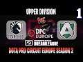 DreamLeague S15 DPC EU | Liquid vs Alliance Game 1 | Bo3 | Upper Division | DOTA 2 LIVE