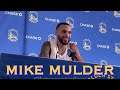 📺 Entire MYCHAL MULDER interview from Warriors Training Camp practice at Chase Center Skybar