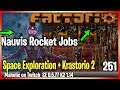 ⚙️Factorio ➡️ Nauvis Rocket Automation Re-do ✅  Space exploration & K2 🏭⚙️| Gameplay