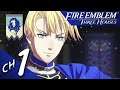 Fire Emblem: Three Houses (Blue Lions) Playthrough - Chapter 1: Three Houses