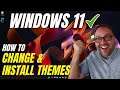 How to Change & Install Themes in Windows 11