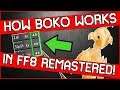 How to LEVEL UP BOKO in Final Fantasy 8 Remastered! Can BREAK DAMAGE LIMIT!
