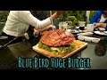Huge Beef Burger at Blue Bird Pattani Thailand