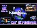 Killer Instinct on 120" 4K projector! (Xbox One X)