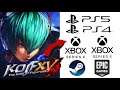 Lanzamiento de KOF XV para PS5, PS4, Xbox Series X|S, Windows 10, Epic Games y Steam!!