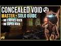 MASTER Lost Sector Guide - Concealed Void - Platinum - Destiny 2 - Aug 9th - Helmet Exotics