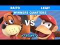 MSM 193 Raito (Duck Hunt) vs ONCE | Legit (Diddy Kong) Winners Quarters - Smash Ultimate