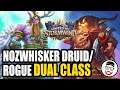Nozwhisker Druid Rogue Dual Class Arena | United in Stormwind | Hearthstone