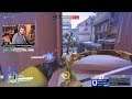 Overwatch Hanzo God Arrge Showing His Sick Flickshot Skills -45 Elims-