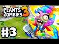 Rainbow Glitz Brainiac! - Plants vs. Zombies 3 - Gameplay Walkthrough Part 3